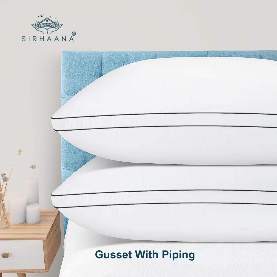 Sirhaana Bedroom Pillow – Ultra-Plush, Supportive & Luxuriously Soft | 20x36