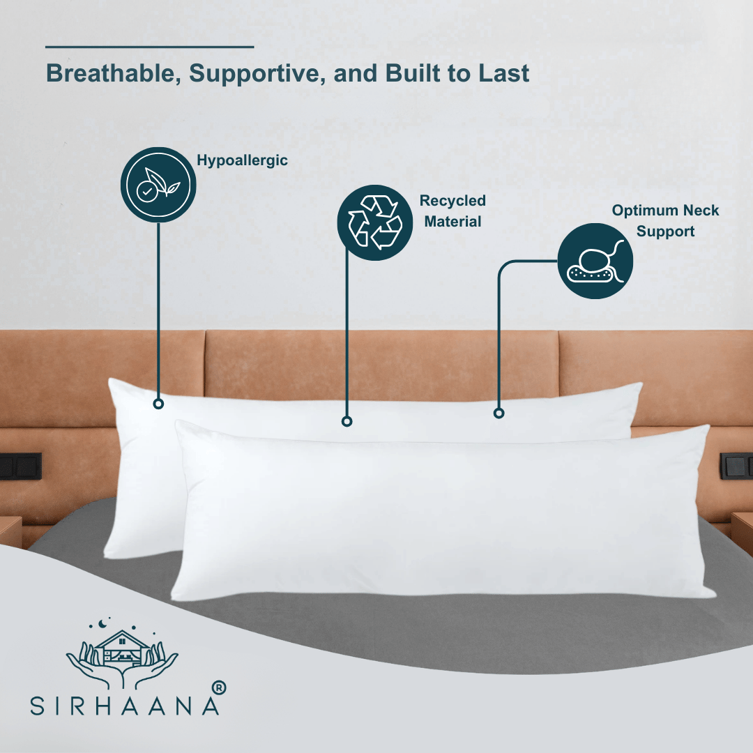 Sirhaana Cuddle Pillow – Ultra-Soft | 20x54