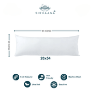Sirhaana Cuddle Pillow – Ultra-Soft | 20x54